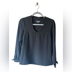 Modcloth Black Women's Black Blouse XXS